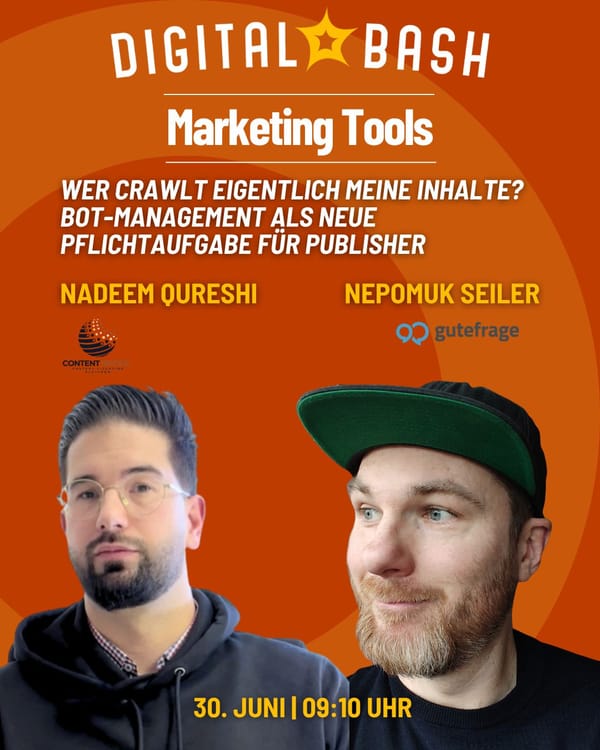 Who's Crawling Your Content? We're Taking the Stage at Digital Bash