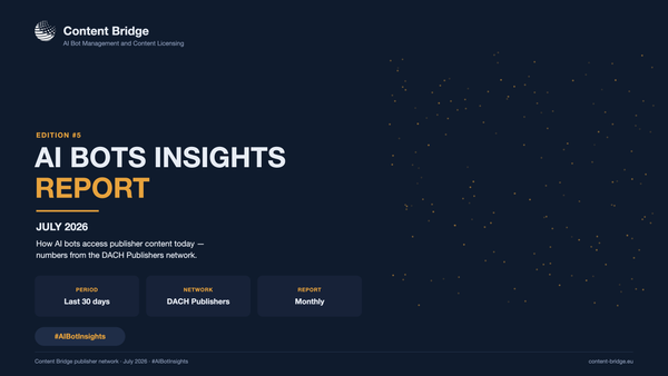 Edition #5 – July 2026: AI Bot Insights