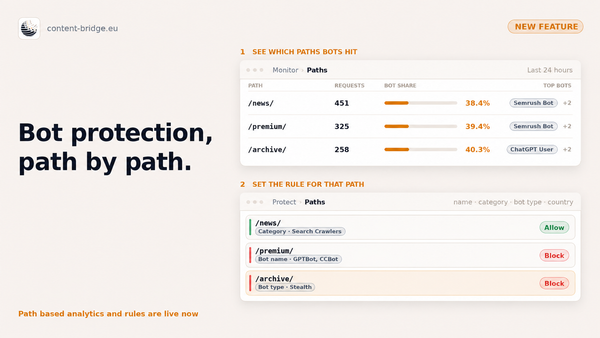New Feature: Path Analytics and Path-based Blocking